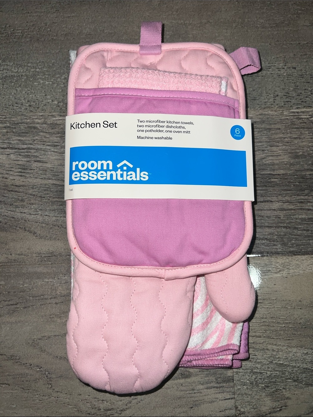 Pink Kitchen Set
